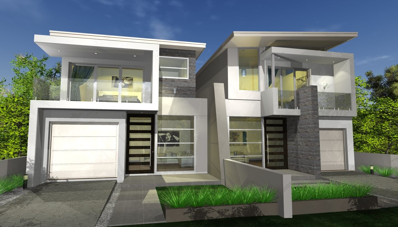 Custom Duplex Home Designer and Builder Sydney | F.J.C 
